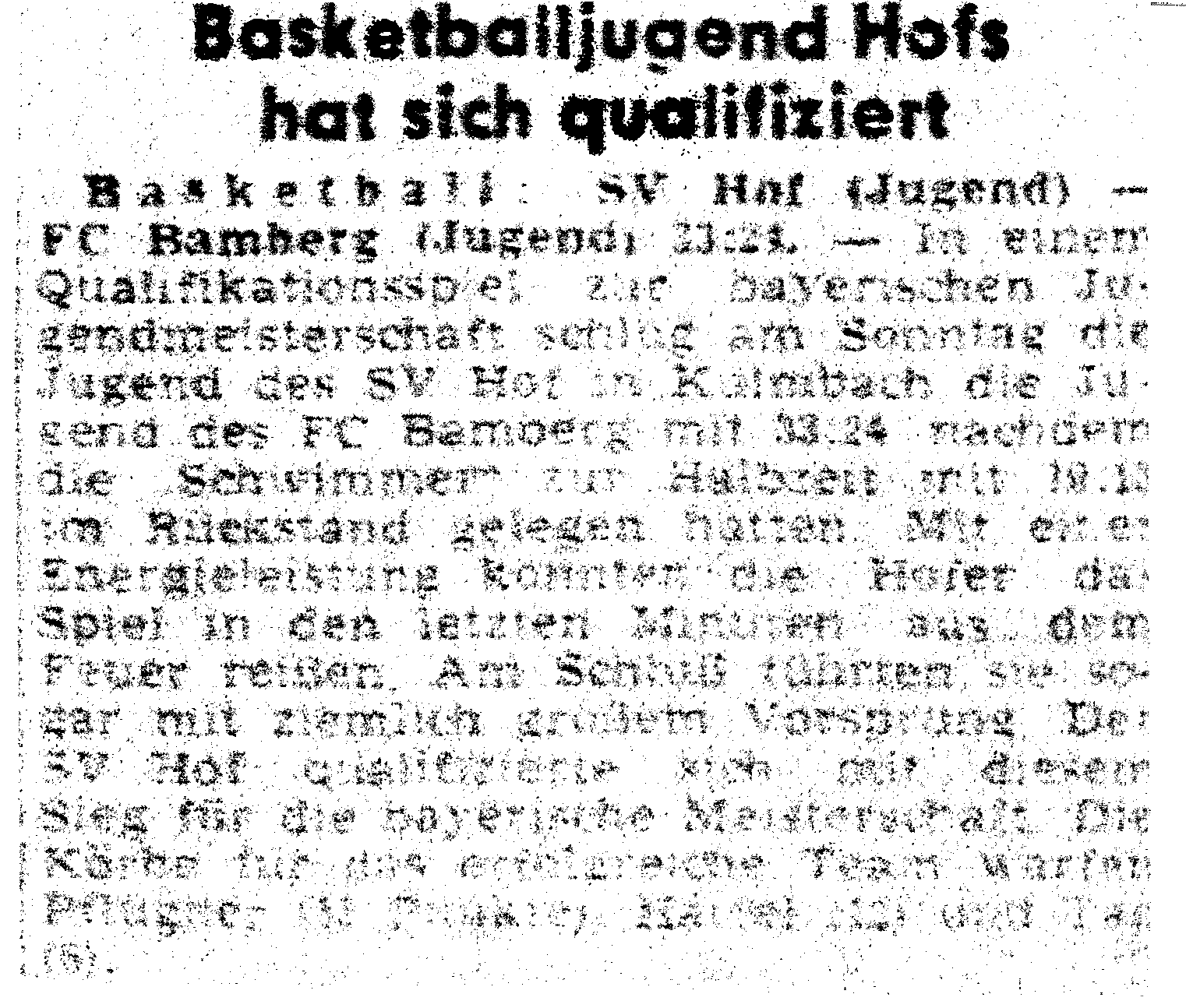 Hof jugend