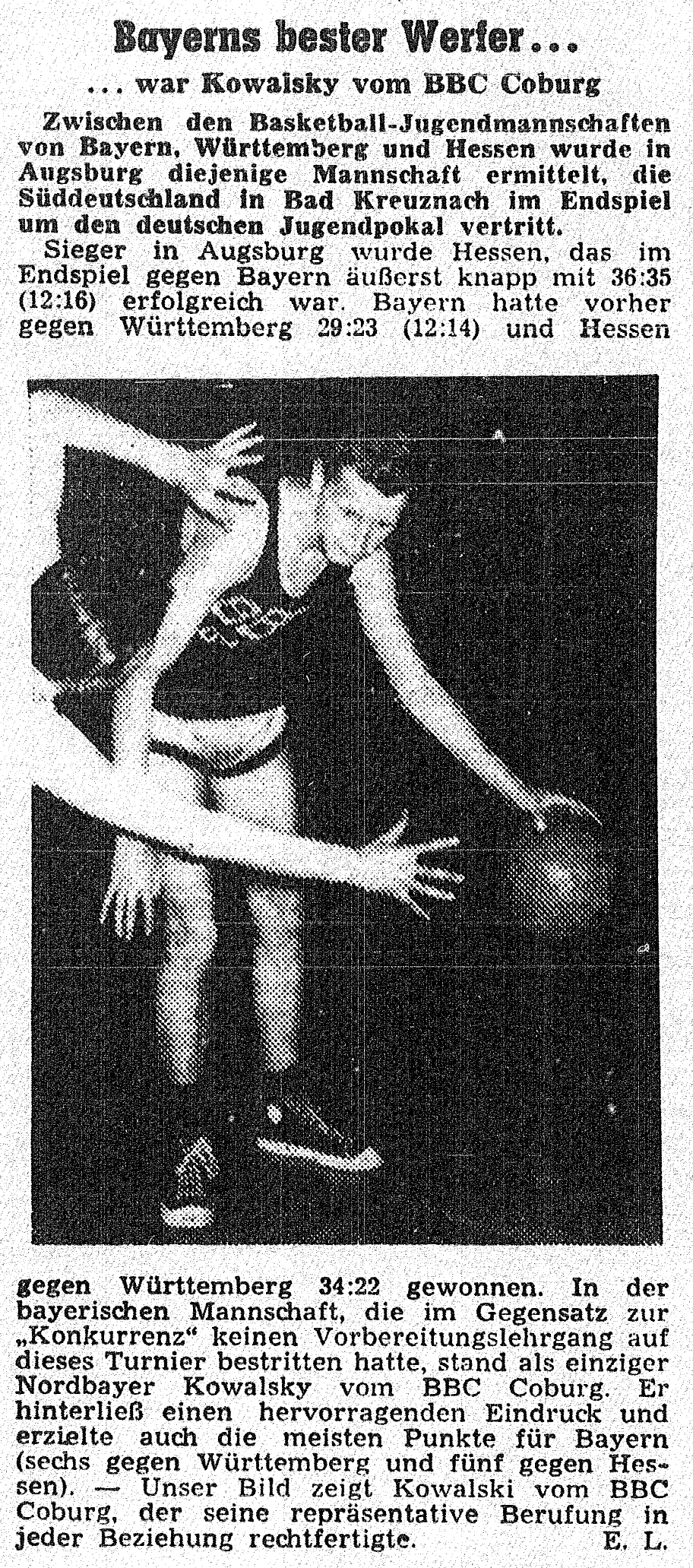 BBC Coburg 1960 Werfer